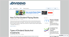 Desktop Screenshot of dividendladder.com